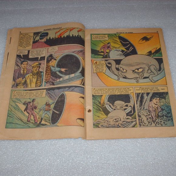1954 The War of the Worlds Classics Illustrated - Picture 6 of 13